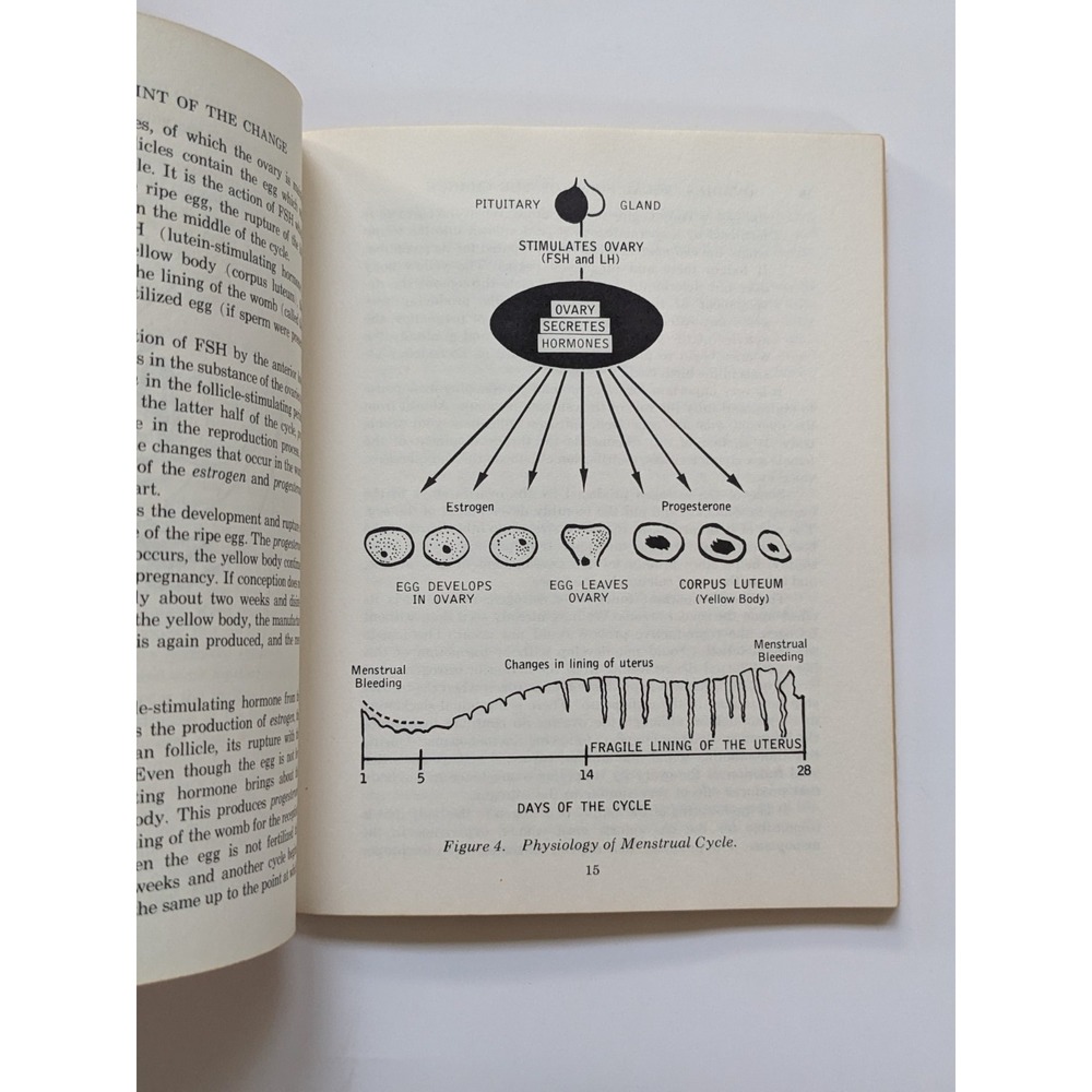 Vintage 'A Doctor Discusses Menopause' Booklet 1950's Housewife Sex Education - Picture 7 of 8